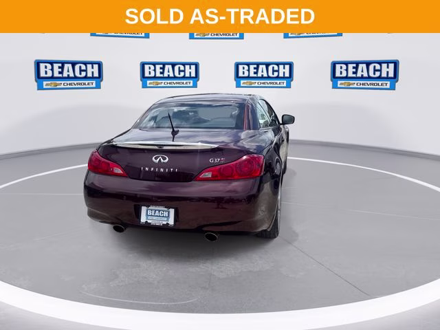 2010 Midnight INFINITI G37 Base RWD Convertible