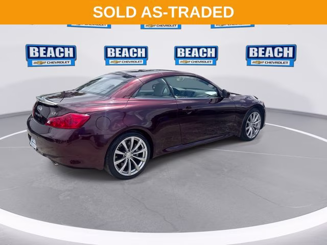2010 Midnight INFINITI G37 Base RWD Convertible