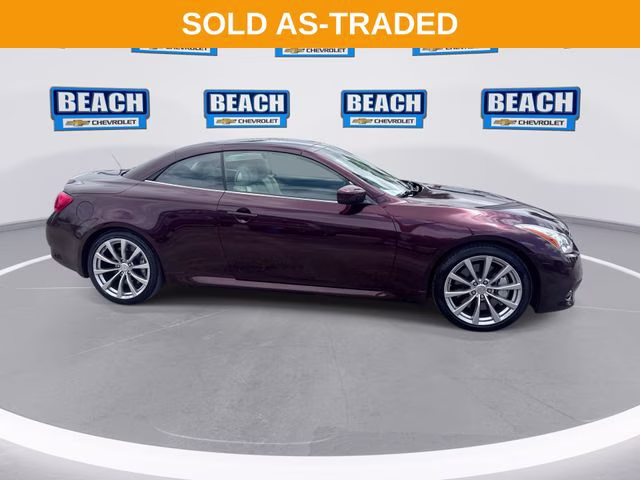 2010 Midnight INFINITI G37 Base RWD Convertible