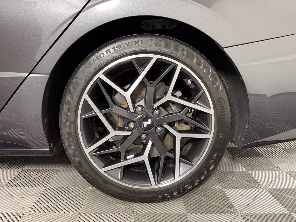 2021 Gray Hyundai Sonata N Line FWD Sedan