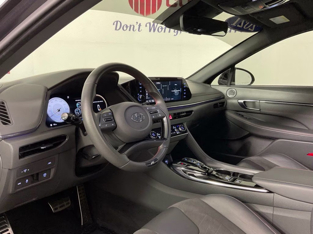 2021 Gray Hyundai Sonata N Line FWD Sedan