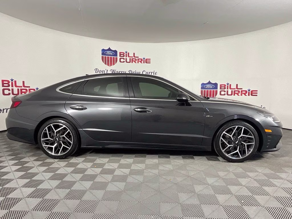 2021 Gray Hyundai Sonata N Line FWD Sedan