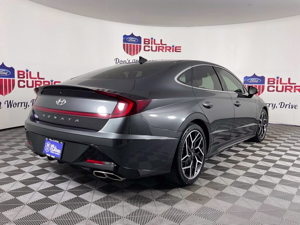2021 Gray Hyundai Sonata N Line FWD Sedan