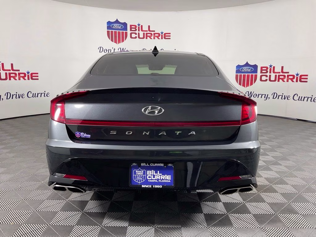 2021 Gray Hyundai Sonata N Line FWD Sedan