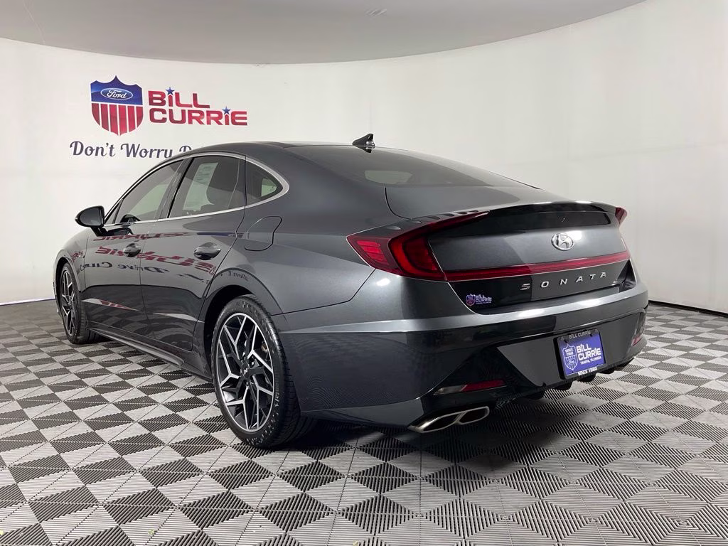 2021 Gray Hyundai Sonata N Line FWD Sedan