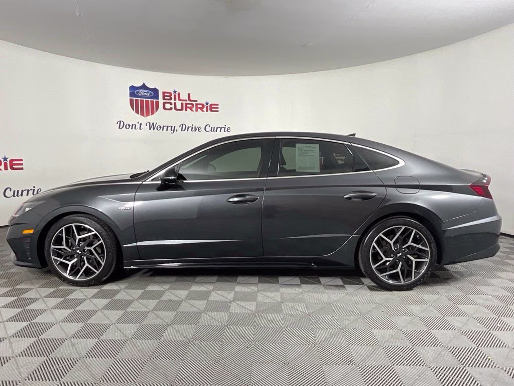 2021 Gray Hyundai Sonata N Line FWD Sedan