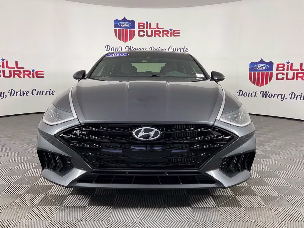 2021 Gray Hyundai Sonata N Line FWD Sedan