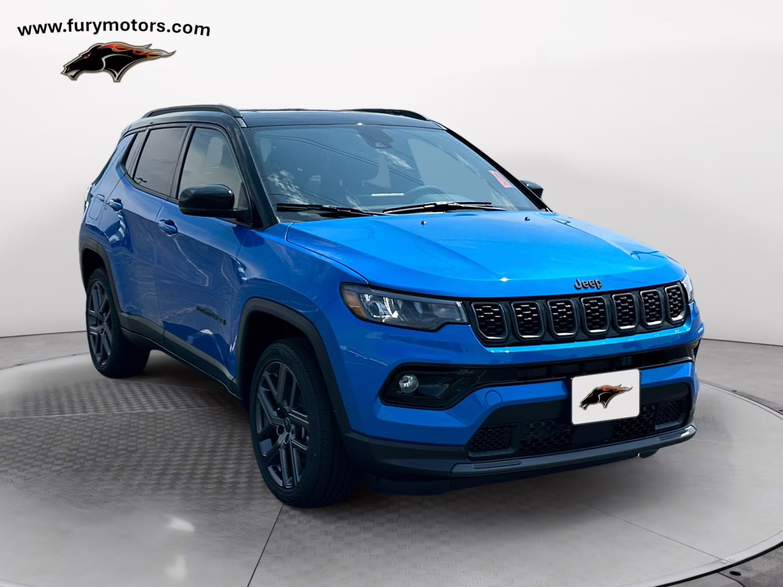 2025 Hydro Blue Pearlcoat Jeep Compass Limited 4X4 SUV