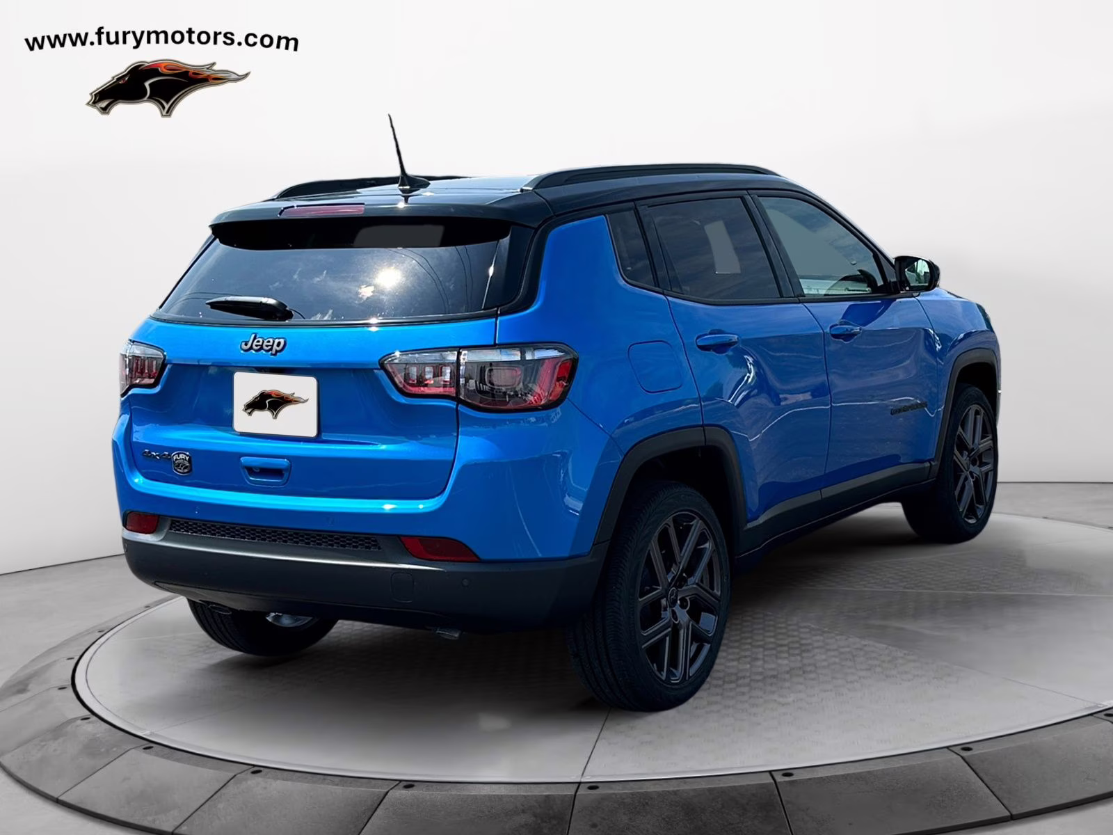 2025 Hydro Blue Pearlcoat Jeep Compass Limited 4X4 SUV