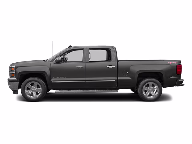 2014 Tungsten Metallic Chevrolet Silverado 1500 LTZ 4X4 Truck