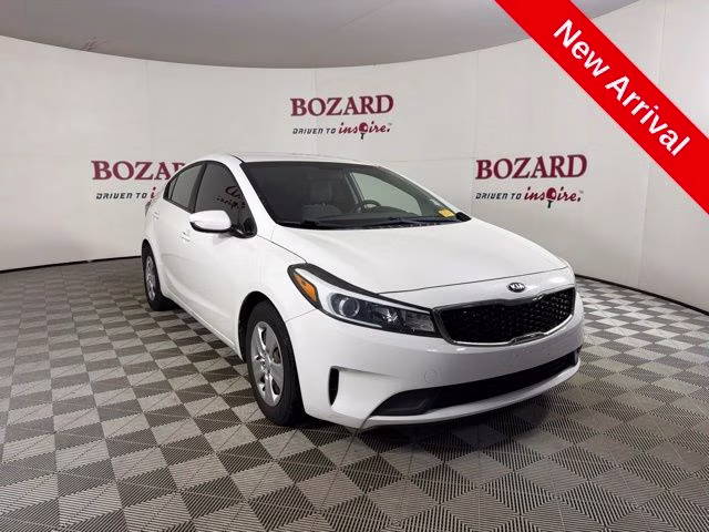 2018 Clear White Kia Forte LX FWD Sedan
