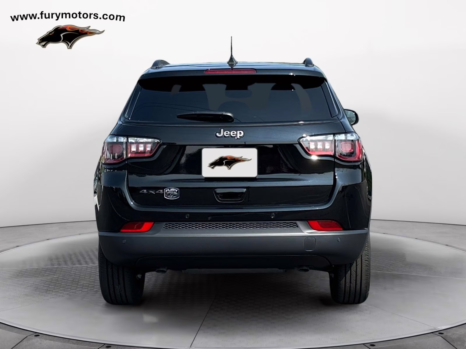 2025 Diamond Black Crystal Pearlcoat Jeep Compass Limited 4X4 SUV