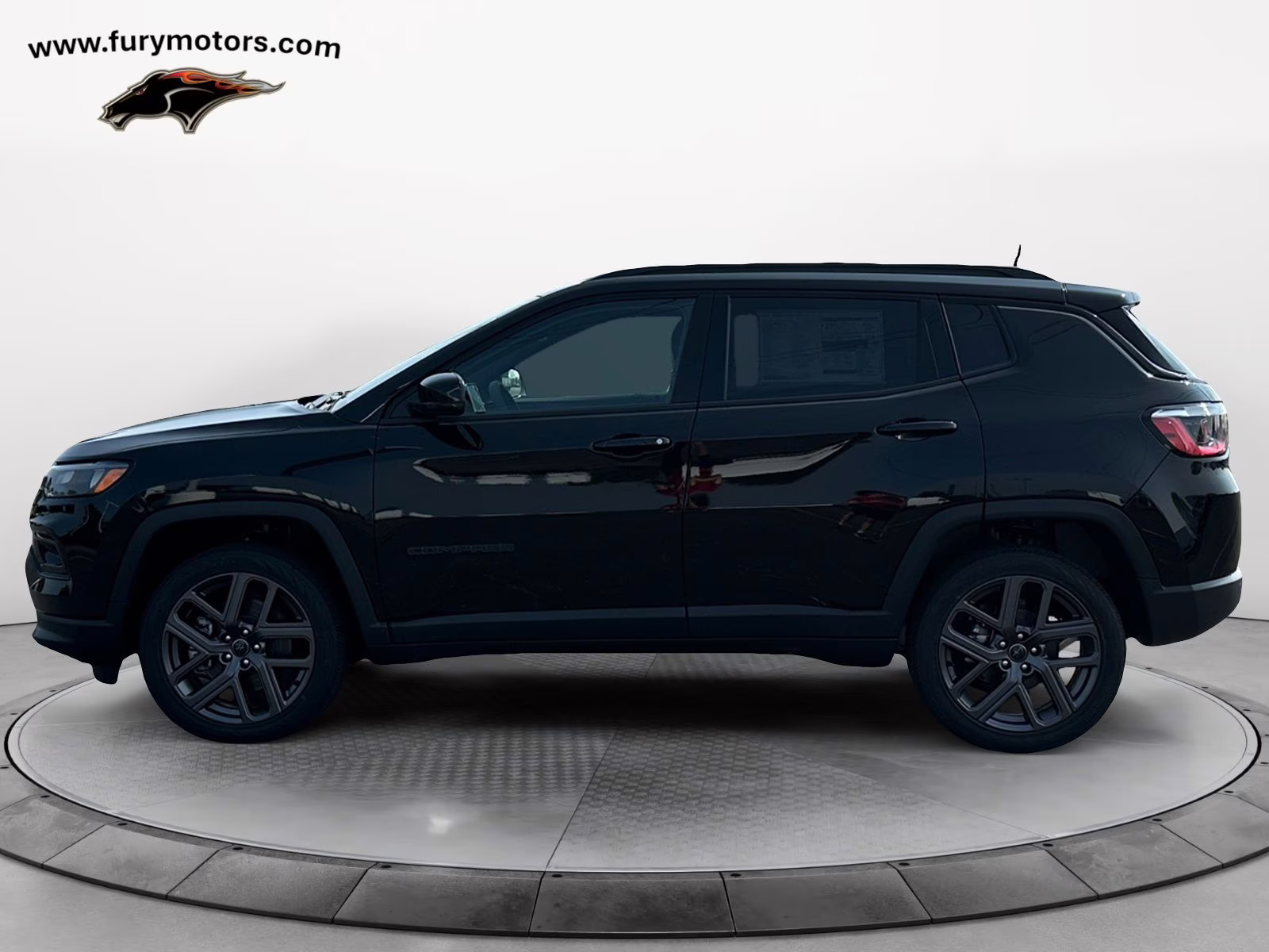 2025 Diamond Black Crystal Pearlcoat Jeep Compass Limited 4X4 SUV