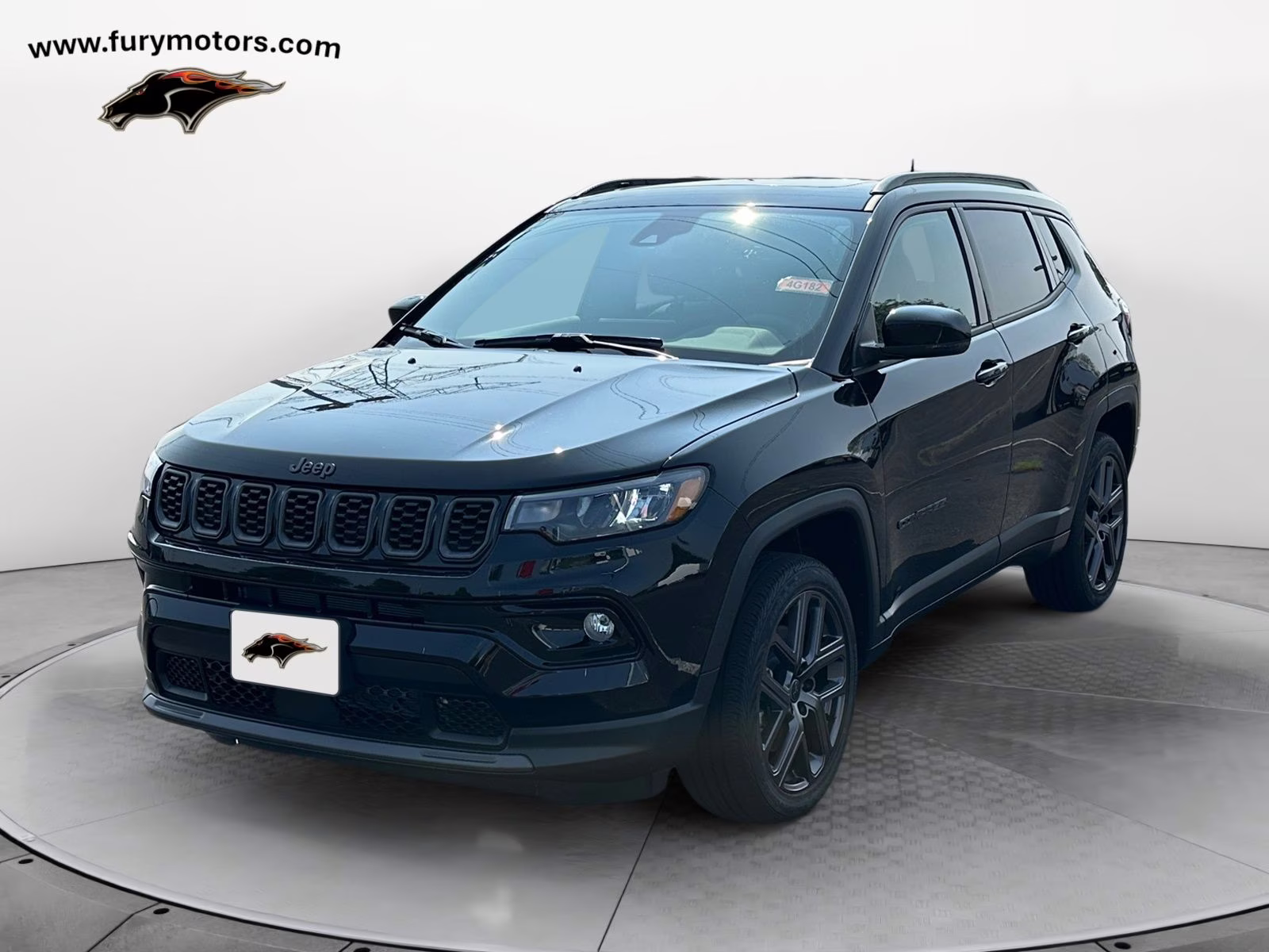 2025 Diamond Black Crystal Pearlcoat Jeep Compass Limited 4X4 SUV
