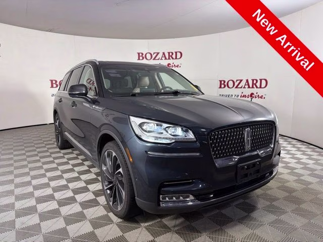 2021 Blue Lincoln Aviator Reserve AWD SUV