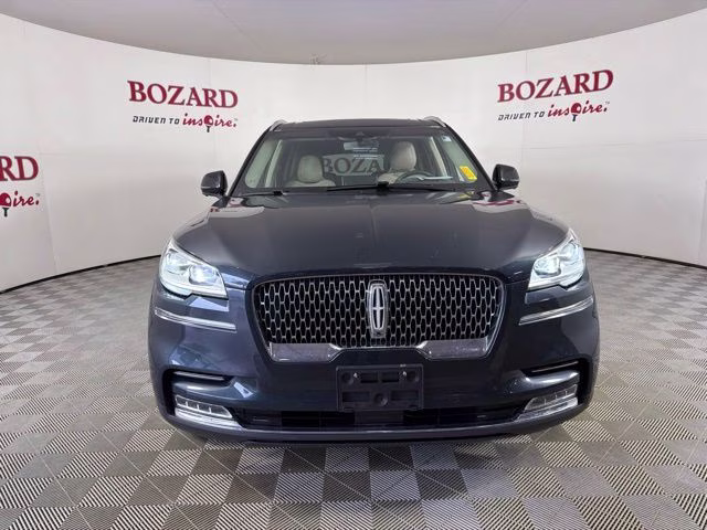 2021 Blue Lincoln Aviator Reserve AWD SUV