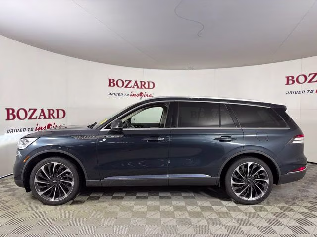 2021 Blue Lincoln Aviator Reserve AWD SUV