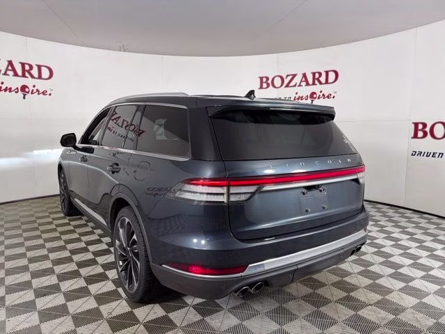 2021 Blue Lincoln Aviator Reserve AWD SUV