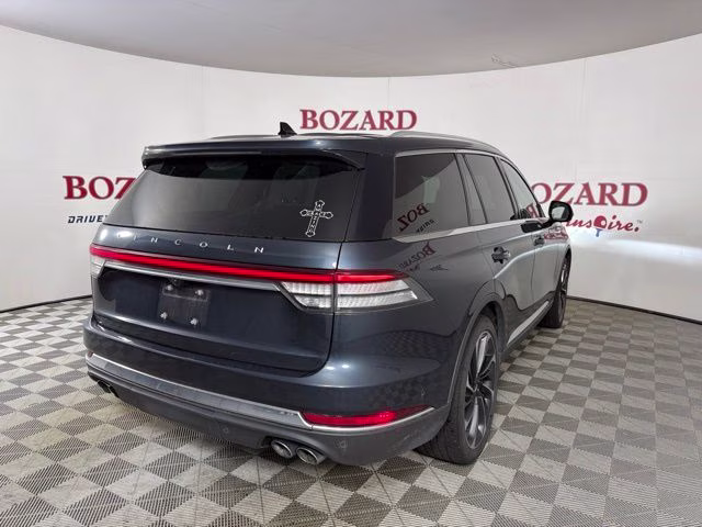 2021 Blue Lincoln Aviator Reserve AWD SUV