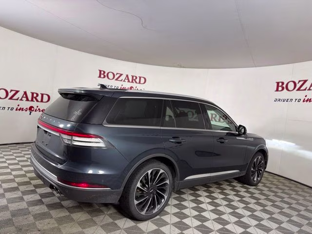 2021 Blue Lincoln Aviator Reserve AWD SUV