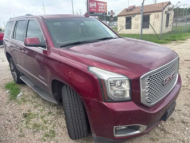 2017 Crimson Red GMC Yukon Denali RWD SUV