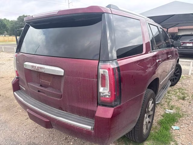 2017 Crimson Red GMC Yukon Denali RWD SUV