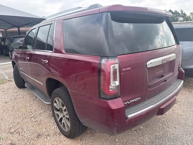 2017 Crimson Red GMC Yukon Denali RWD SUV