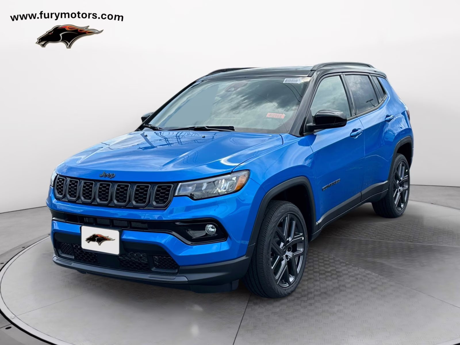 2025 Hydro Blue Pearlcoat Jeep Compass Limited 4X4 SUV