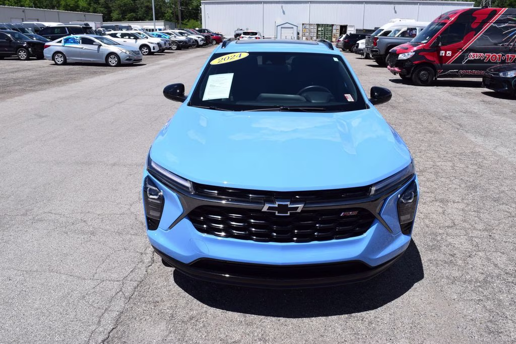 2024 Blue Chevrolet Trax 2RS FWD SUV