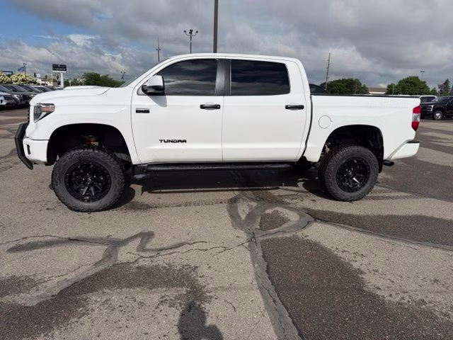 2019 Super White Toyota Tundra TRD Pro 4X4 Truck