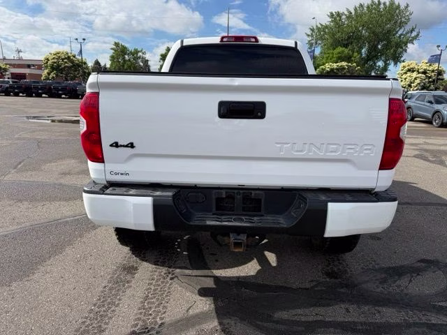 2019 Super White Toyota Tundra TRD Pro 4X4 Truck
