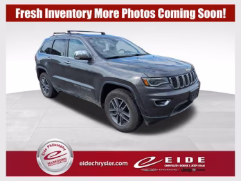 2019 Granite Crystal Metallic Clearcoat Jeep Grand Cherokee Limited 4X4 SUV