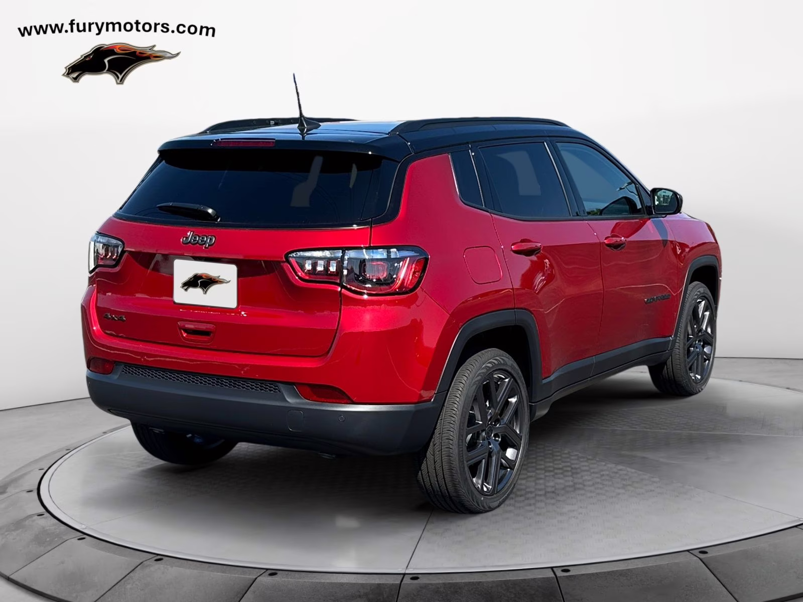2025 Red Hot Pearlcoat Jeep Compass Limited 4X4 SUV