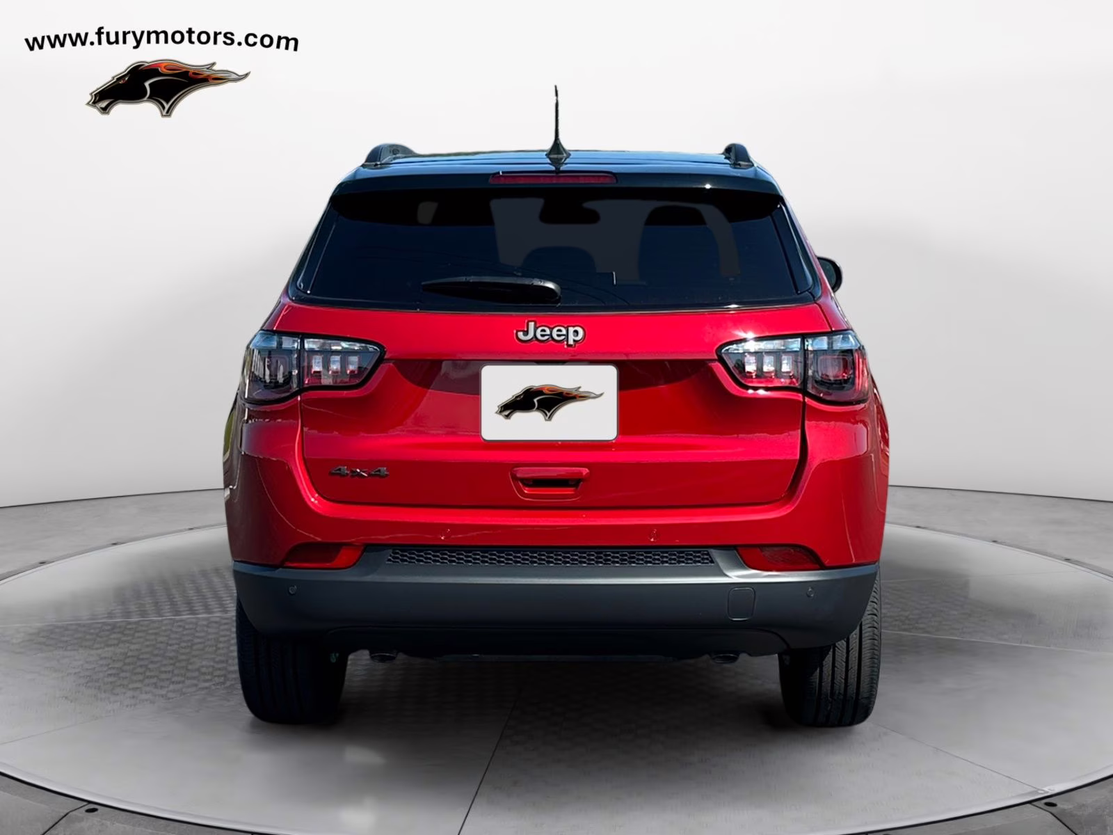 2025 Red Hot Pearlcoat Jeep Compass Limited 4X4 SUV