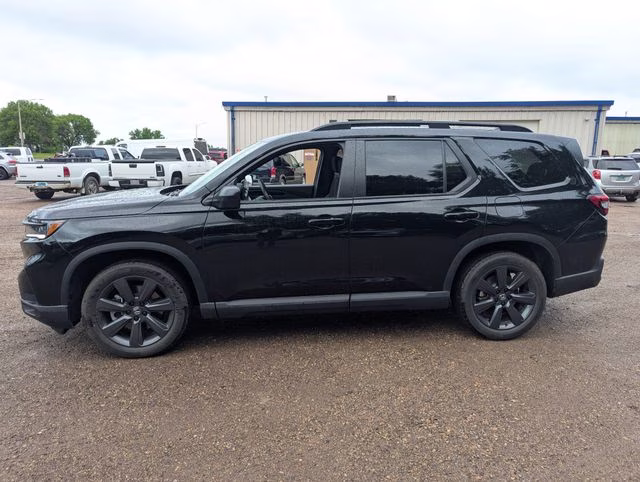 2025 Black Honda Pilot Sport AWD SUV
