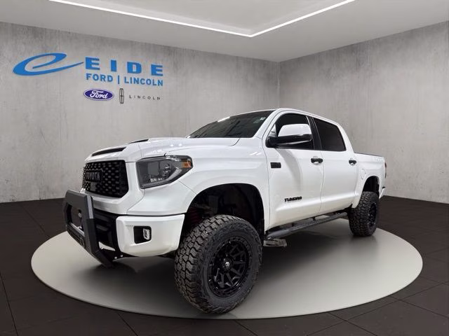 2019 Super White Toyota Tundra TRD Pro 4X4 Truck