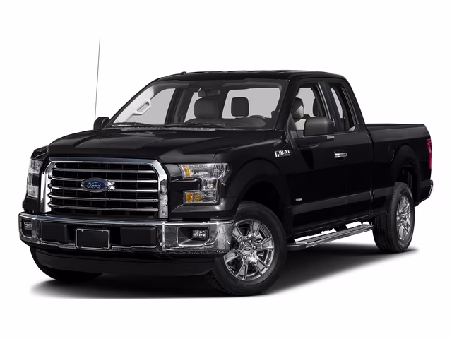 2016 Black Ford F-150 XLT 4X4 Truck
