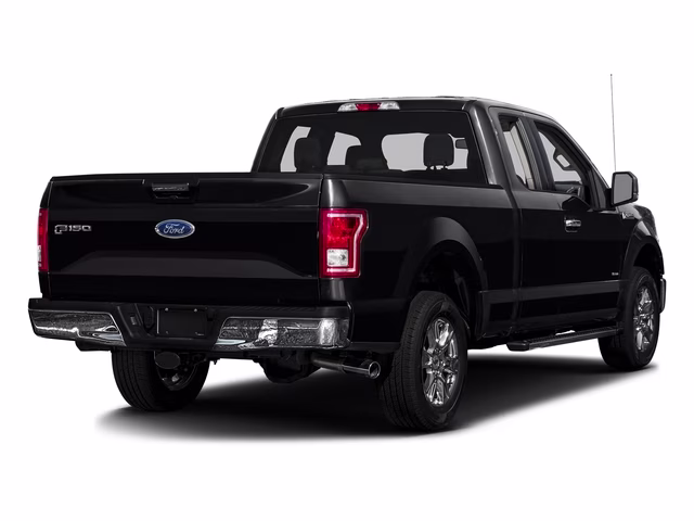 2016 Black Ford F-150 XLT 4X4 Truck