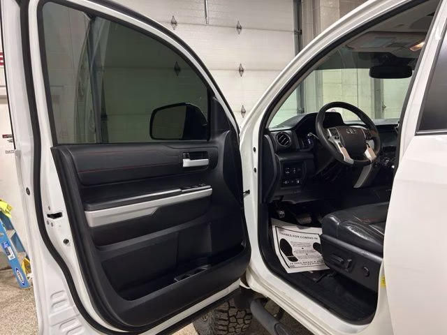 2019 Super White Toyota Tundra TRD Pro 4X4 Truck