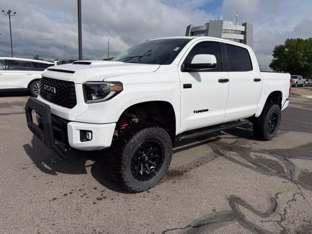 2019 White Toyota Tundra TRD Pro 4X4 Truck