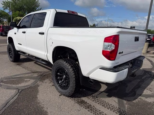 2019 White Toyota Tundra TRD Pro 4X4 Truck