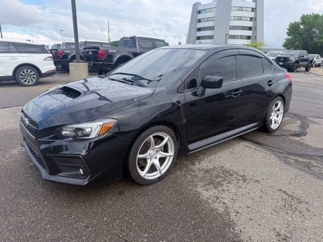 2019 Crystal Black Silica Subaru WRX Limited AWD Sedan