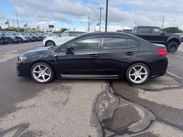 2019 Crystal Black Silica Subaru WRX Limited AWD Sedan