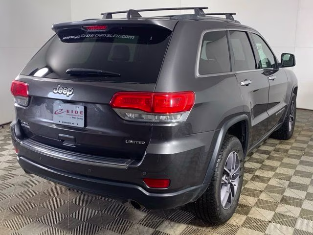 2019 Granite Crystal Metallic Clearcoat Jeep Grand Cherokee Limited 4X4 SUV