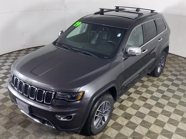 2019 Granite Crystal Metallic Clearcoat Jeep Grand Cherokee Limited 4X4 SUV