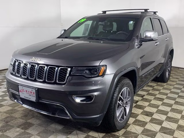 2019 Granite Crystal Metallic Clearcoat Jeep Grand Cherokee Limited 4X4 SUV