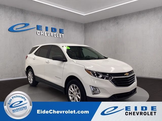 2020 Summit White Chevrolet Equinox LS AWD SUV
