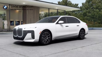 2026 Mineral White Metallic BMW 7 Series 740i xDrive AWD Sedan