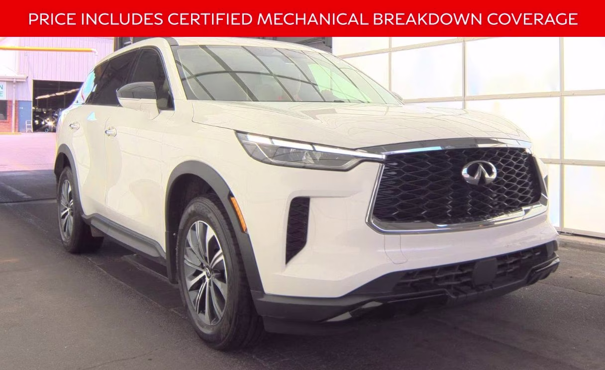 2023 Glacier White INFINITI QX60 PURE FWD SUV