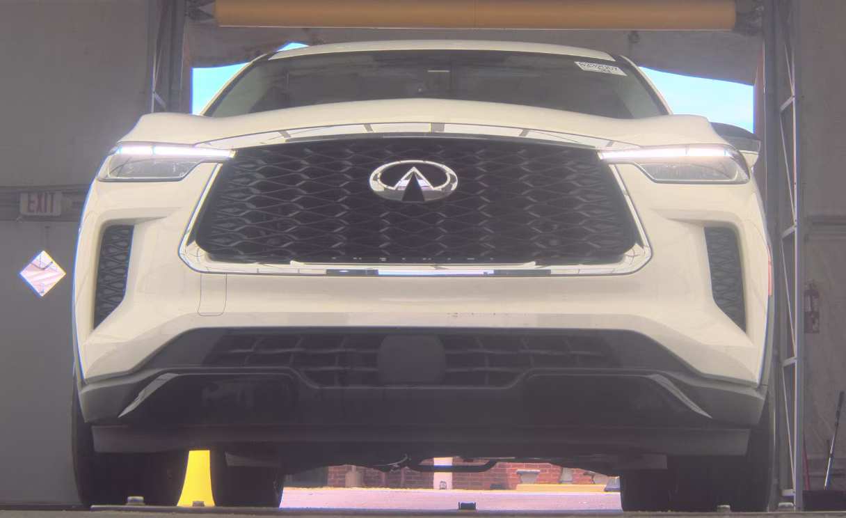 2023 Glacier White INFINITI QX60 PURE FWD SUV